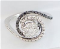 Ring Giorgio Visconti Woman in White Gold Diamante 0.40 Ct AB13589-14 - AB13589-14